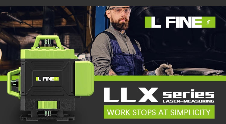 16-Line Laser Line Green Level Green Line Auto Level 360 Horizontal and Vertical Ultra Powerful Laser Green Beam Multi-Function