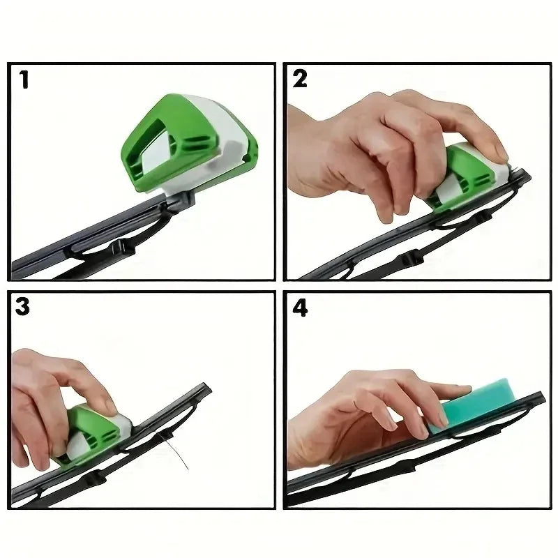 2025 New Car Wiper Repair Tool - Windshield Wiper Blade Cutter, Rubber Regroove Trimmer Restorer, Durable Car Accessories