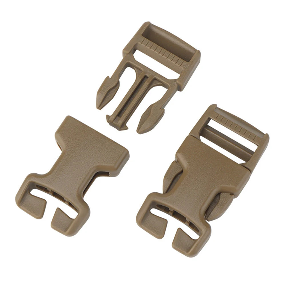 2/4pcs SRB Mount Webbing Buckle Clip Tactical Quick Attach Backpack Buckle Modular Attachment Detachable for Hunting Belt Bag