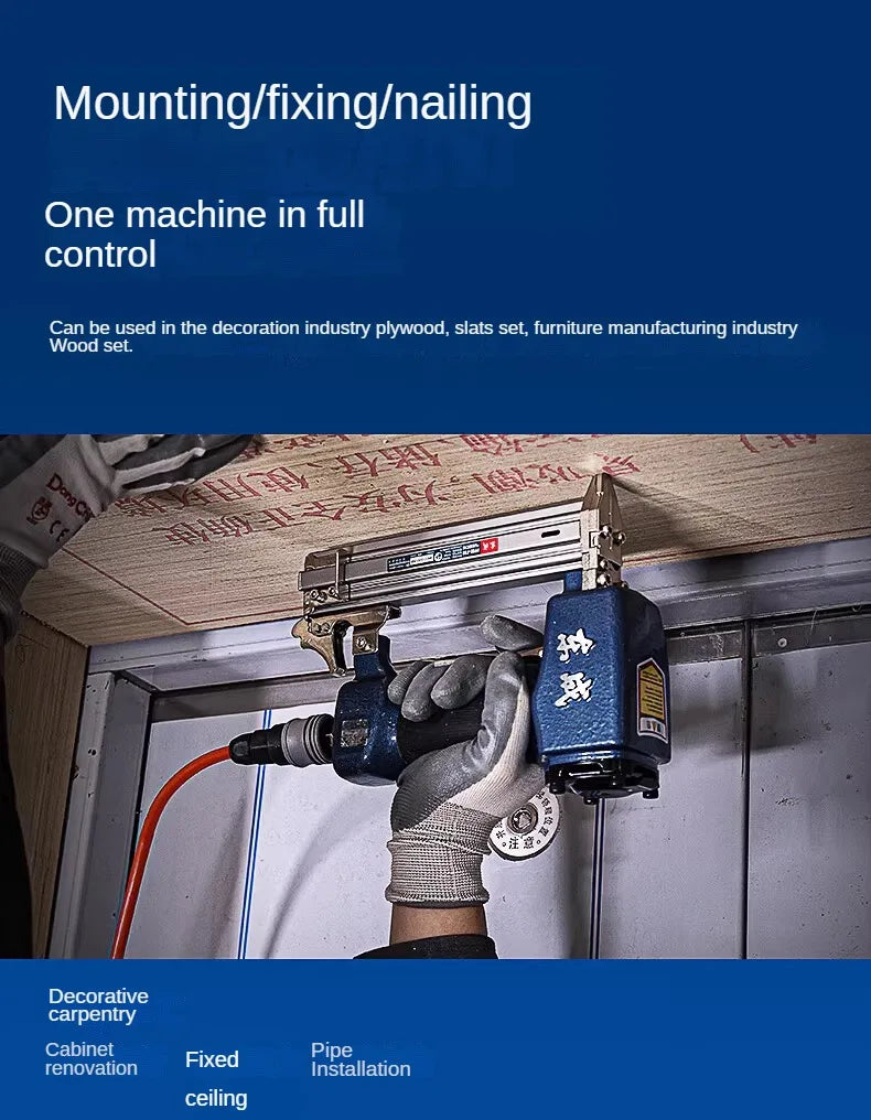 Powerful and Efficient Nail Gun for Woodworking and Construction Projects