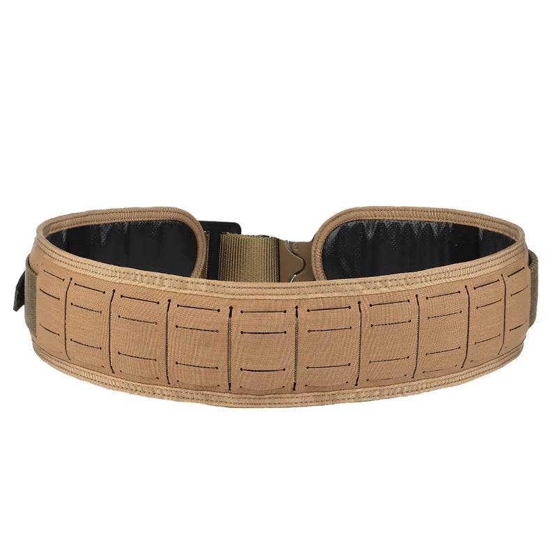 Tactical Padded Belt Airsoft CS Combat Molle Airsoft Belts Duty Paintball Waist Belt War Game Hunting Accessories