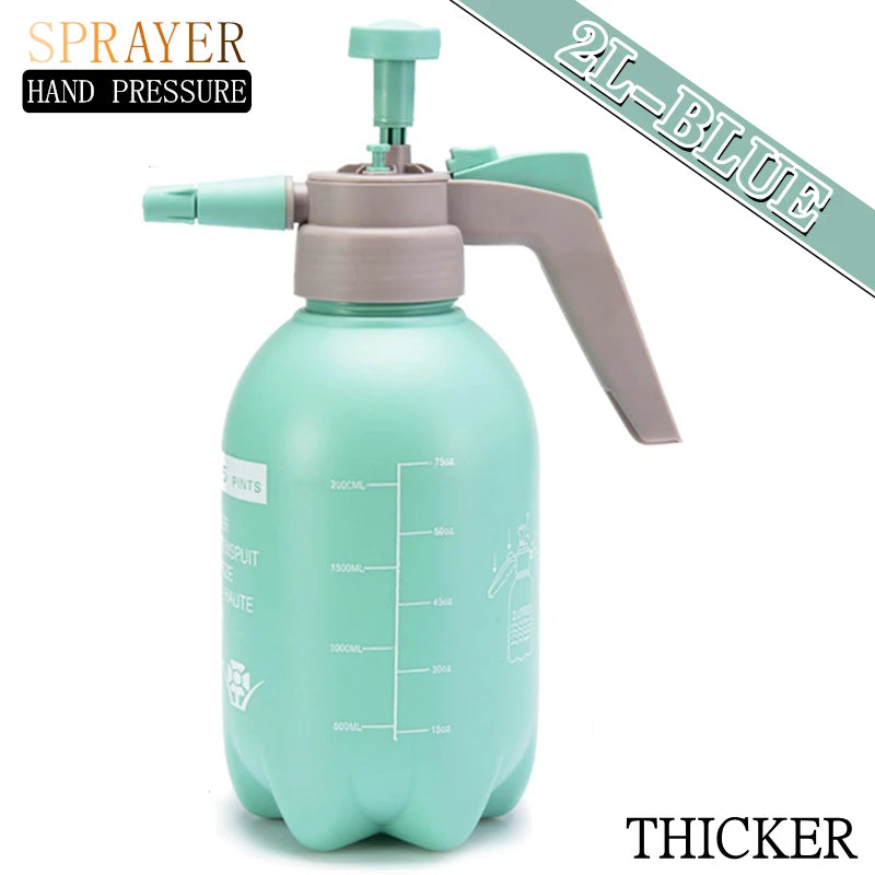 0.8-3L Hand Pressure Sprayer Air Pump Spray Bottle for Gardening Car Cleaning Disinfection Water Sprayer Garden Irrigation Tools