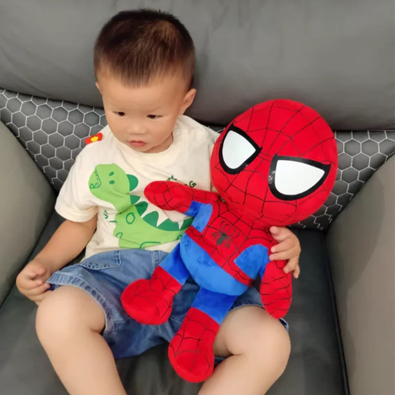35cm Marvel Spiderman Plush Toy Soft Stuffed Cartoon Stuffed Doll Large Plush Boy Cloth Doll Pillow Children Christmas Gift Toy