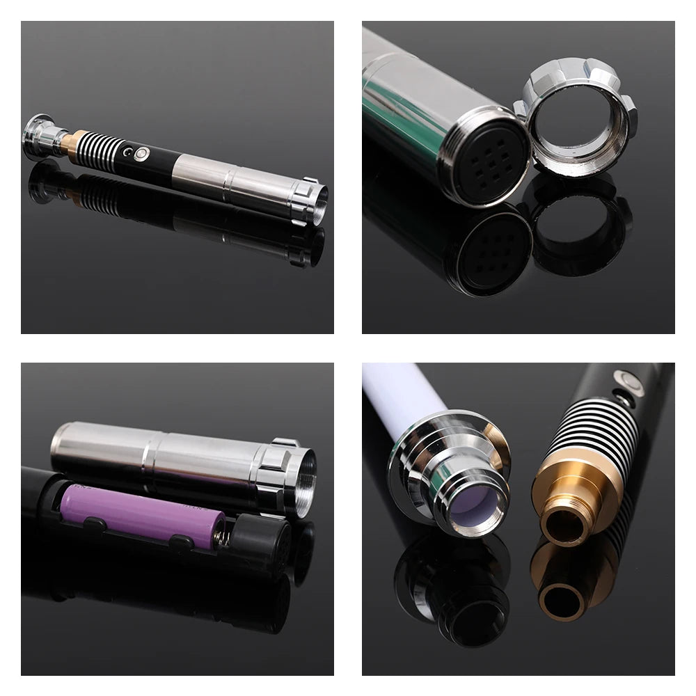 RGB Metal Lightsaber Laser Sword Toys Light Saber Espada Brinquedos Sabre De Luz Juguetes Kpop Lightstick Zabawki Oyuncak