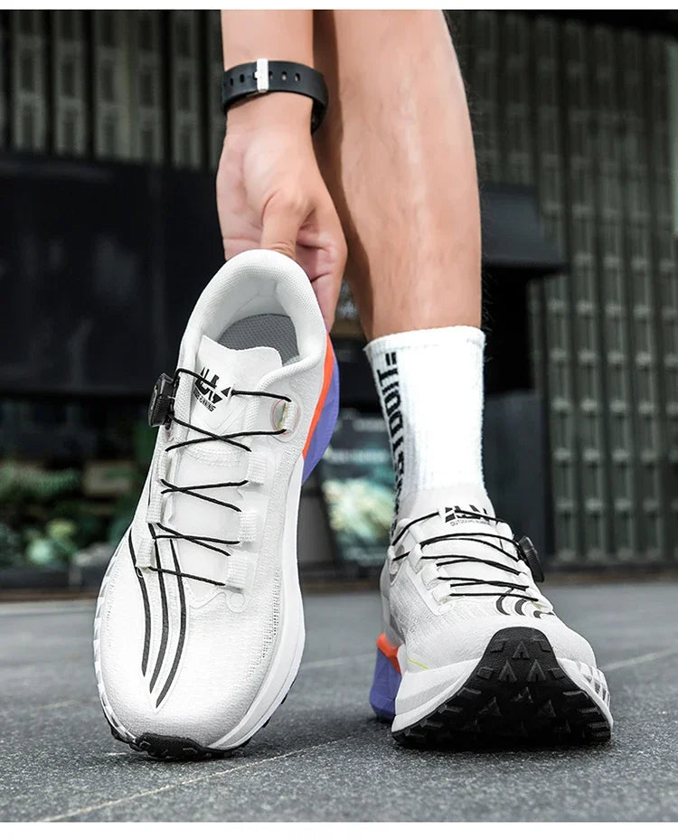Steel-toed shoesMen's Running Shoes Fashionable Casual Large Size Summer Breathable Mesh Surface Wear Resistant Lightweight Spor - Belvar