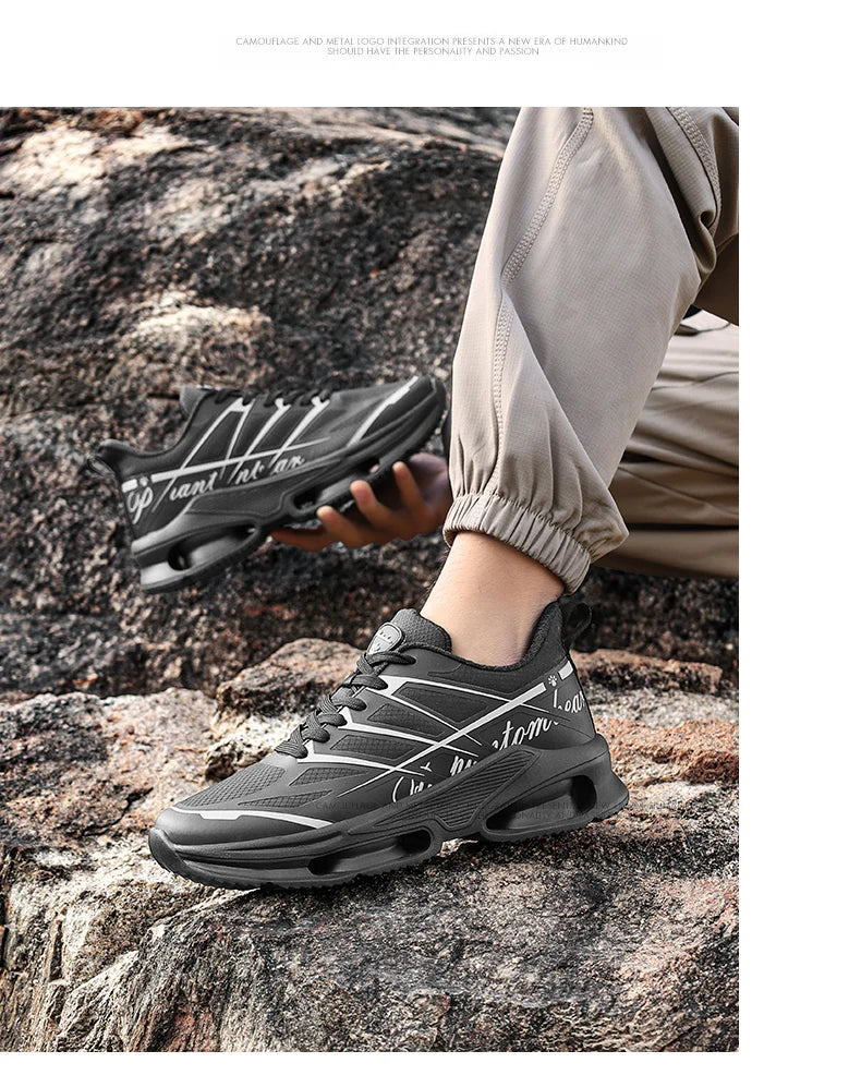 Men'S Sports Shoes Are Hot Selling Shock-Absorbing Lightweight Comfortable Breathable Outdoor Wear-Resistant Running Shoes - Belvar