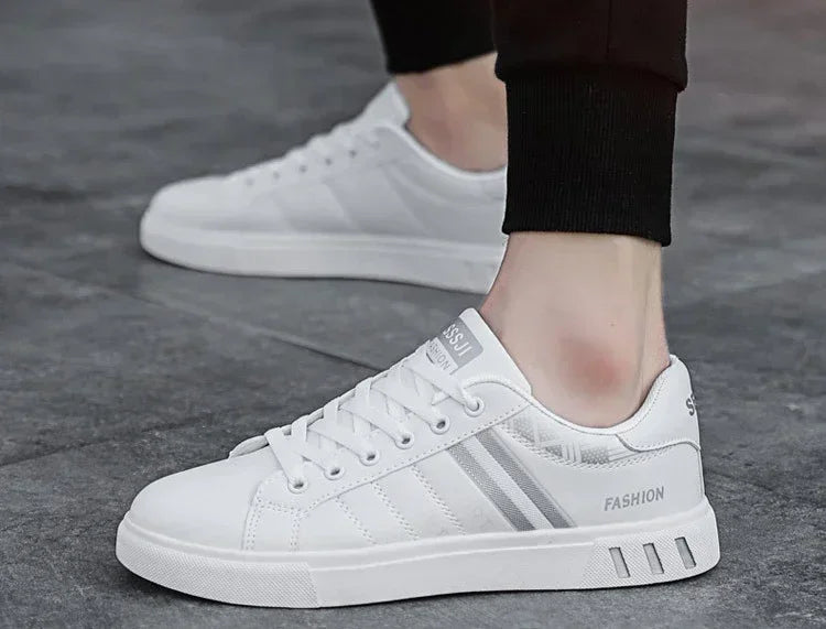 Men's flat shoes 2025; Cool men's sports shoes; Men's outdoor sports shoes for spring and autumn; Fashionable vulcanized shoes; - Belvar