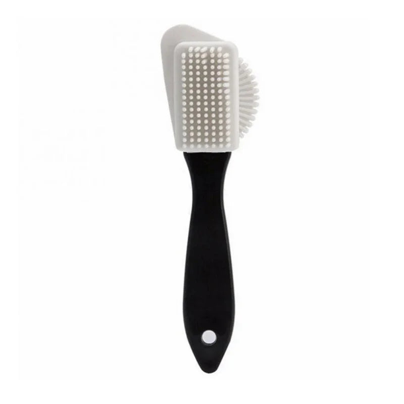 1/2pcs3Side cleaning convenience S-shaped shoe brush Cleaning shoe brush Cleaning brush Snow boot brush Shoe brush cleaning tool