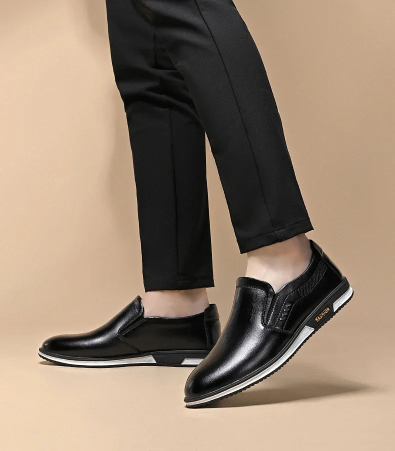 2024Shoes for Men Designer Loafers High Quality Adult Moccasins Men Driving Shoes Male Footwear Men's Formal Shoes - Belvar