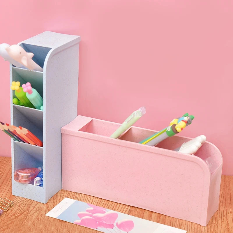 1pc Multi-Layer Pen Holder & Cosmetic Brush Storage Holder - Perfect for Office & School Supplies