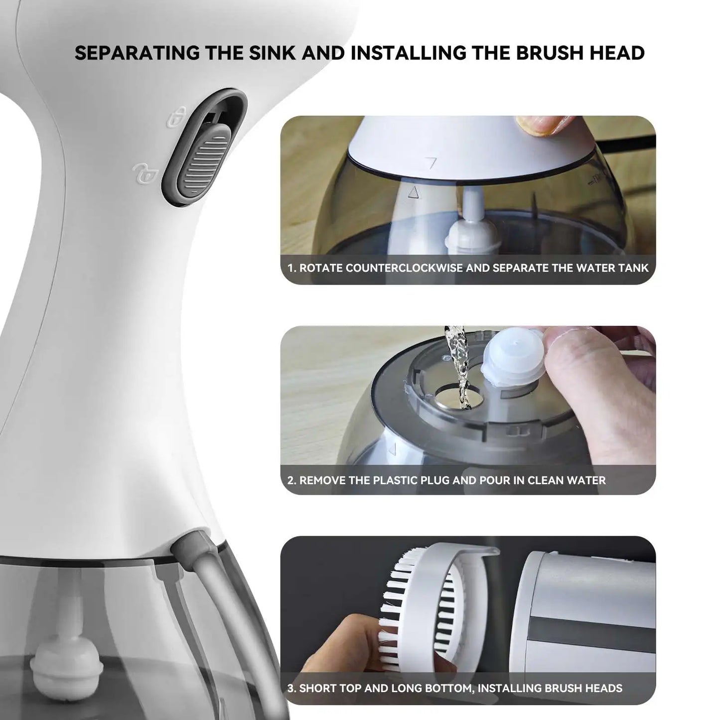 1500W Handheld Steam Iron Holding Ironing Machine Iron Machine Household Steam Small Portable Hanging Iron Machine Wet Ironing