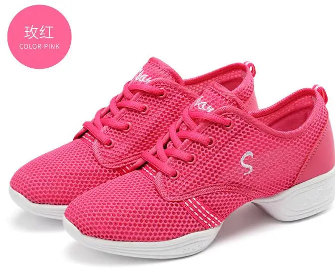 Woman Jazz Dancing Shoes Women Girl's Teacher's Latin Dance Shoes Ballroom Modern Salsa Practise Shoes Dance Lady Sneaker