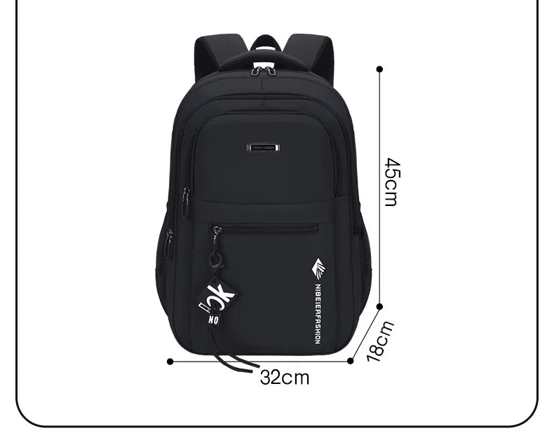 School Bags Teenage Boys High Middle School Book bag Schoolbag Travel backpack Big Student Backpack School Laptop Backpack