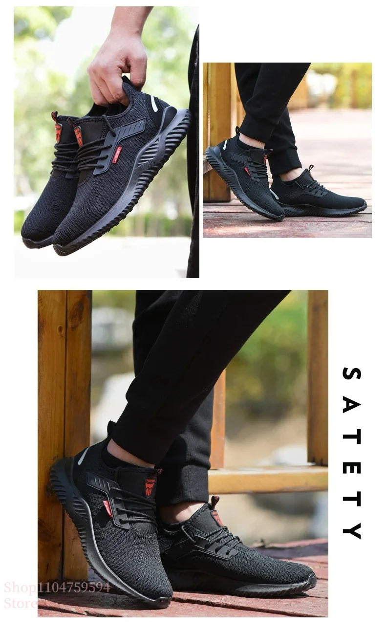 Steel safety shoes designed for men provide durable and stylish protection. Work boots combine functionality with comfort - Belvar