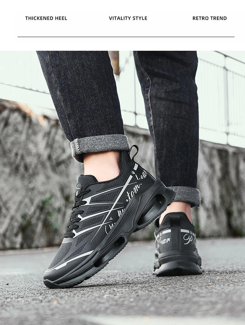 Men'S Sports Shoes Are Hot Selling Shock-Absorbing Lightweight Comfortable Breathable Outdoor Wear-Resistant Running Shoes - Belvar
