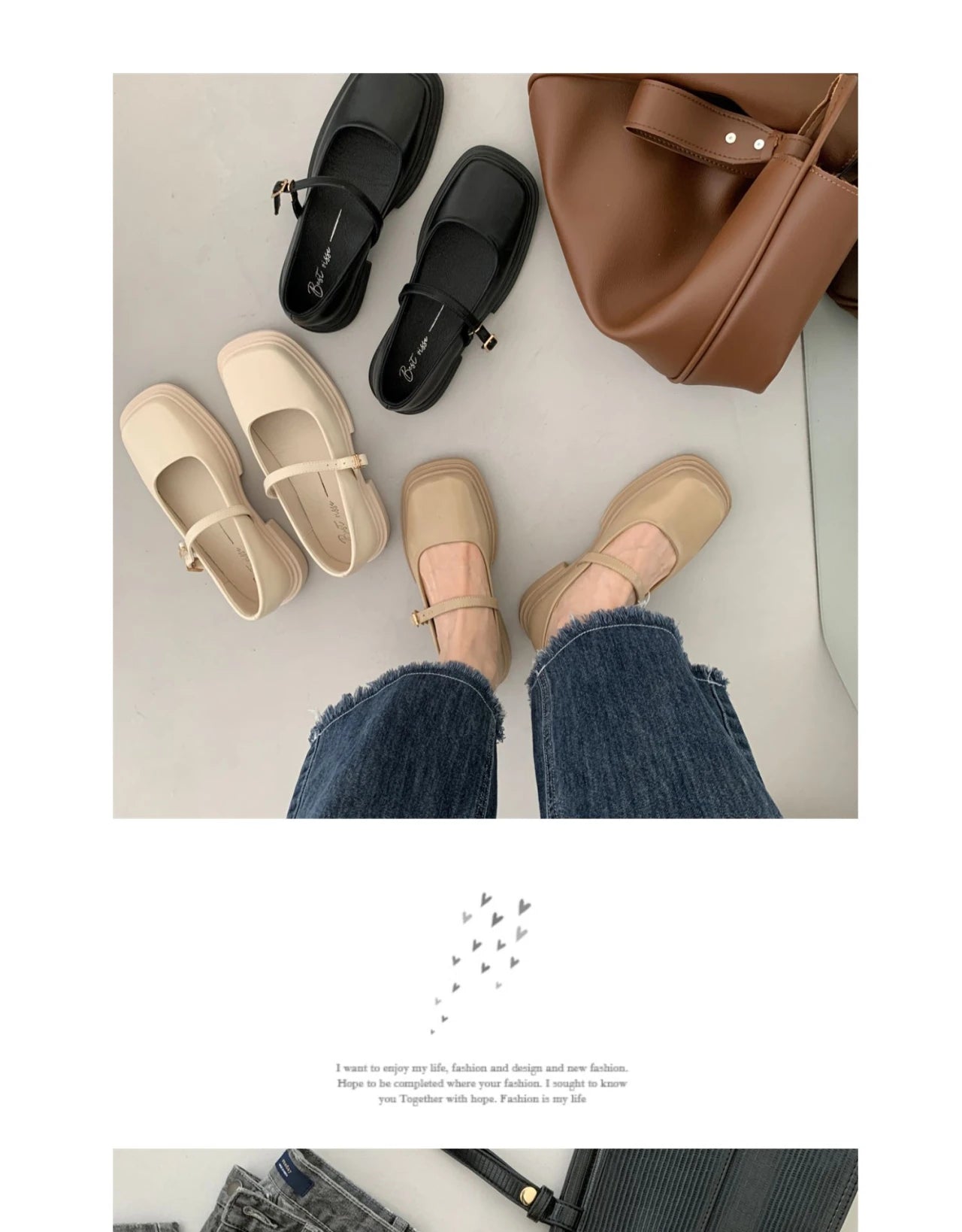 Korean Shoes Female Footwear Square Toe British Style Oxfords Women's 2025 Dress Comfortable Preppy Leather Retro Summer New Med - Belvar