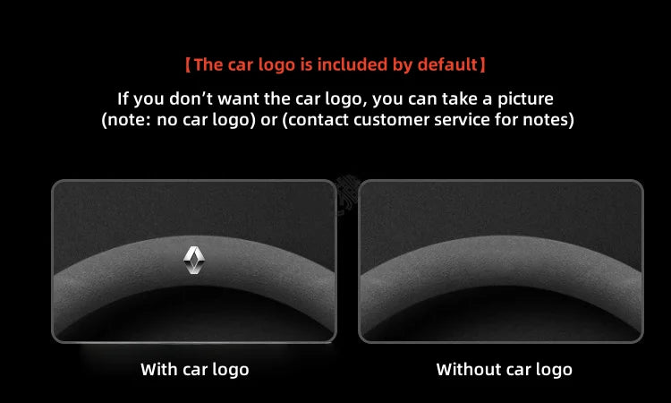 Car Steering Wheel Cover for Renault Megane RS Vision Z Scenic Clio Laguna 2 3 4 5 Kangoo Fluence Megane Trafic Talisman Twingo - Belvar
