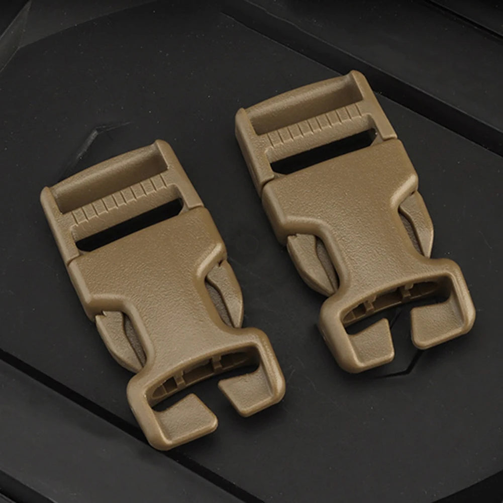 2/4pcs SRB Mount Webbing Buckle Clip Tactical Quick Attach Backpack Buckle Modular Attachment Detachable for Hunting Belt Bag
