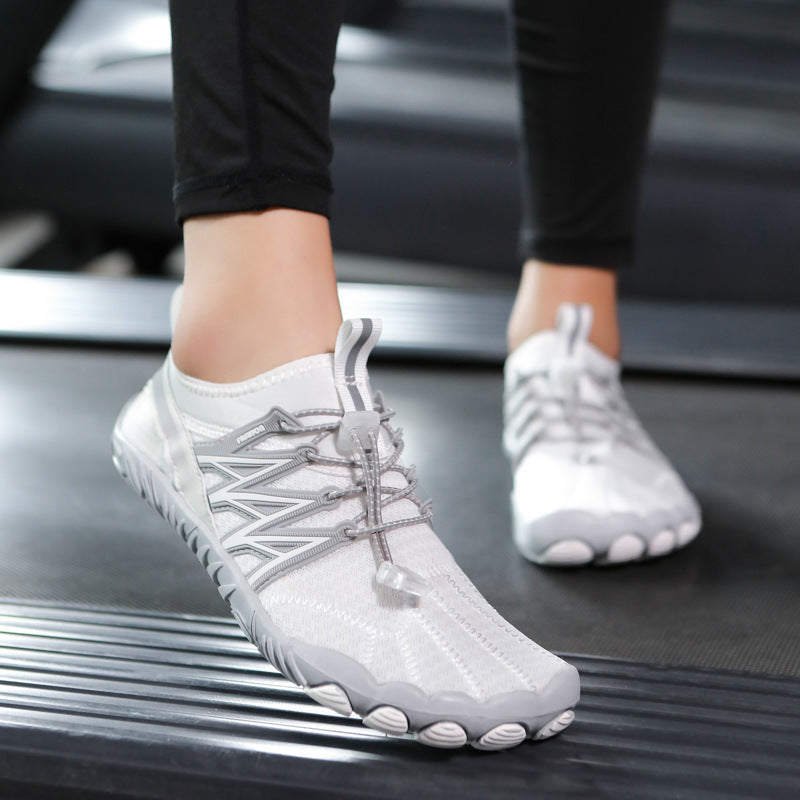 Indoor Fitness Shoes Lightweight Non-slip Men And Women Comprehensive Training Sneakers - Belvar
