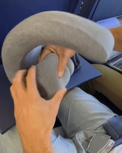 Travel Neck Pillow Travel Neck Cushion Durable U-Shaped Travel Pillow Portable U-Shaped Pillow Undeformable Airplan