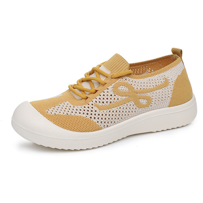 Female Retro Platform Sports Shoes Soft Bottom Comfortable - Belvar