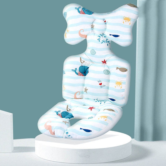 Simple Warm Padded Chair Stroller Cushion