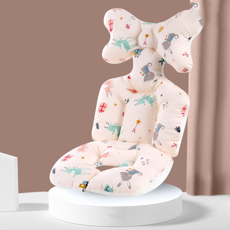 Simple Warm Padded Chair Stroller Cushion