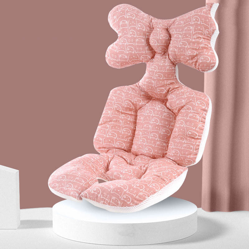 Simple Warm Padded Chair Stroller Cushion