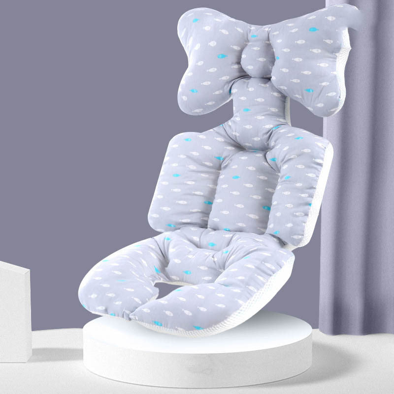 Simple Warm Padded Chair Stroller Cushion