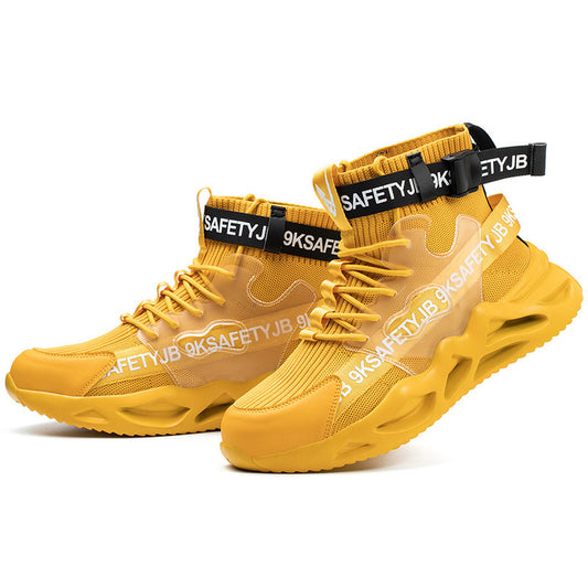 Lightweight And Comfortable Construction Site Shoes With Steel Toe Caps - Belvar