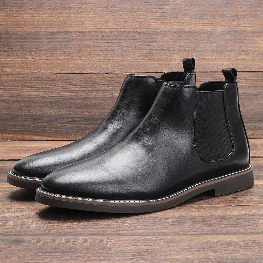 Soft In Sole Men's Comfortable Chelsea Boots Fashion Slip On