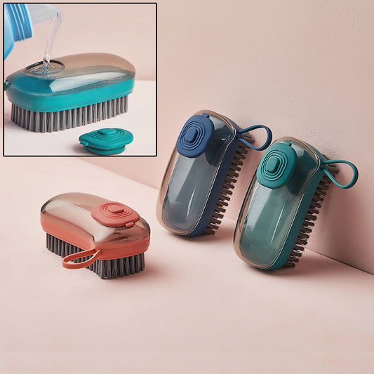 Multifunctional Automatic Liquid Cleaning Brush Soft Shoe Brush Clean Wash Shoe Artifact Laundry Brush Household Brush Clothes - Belvar