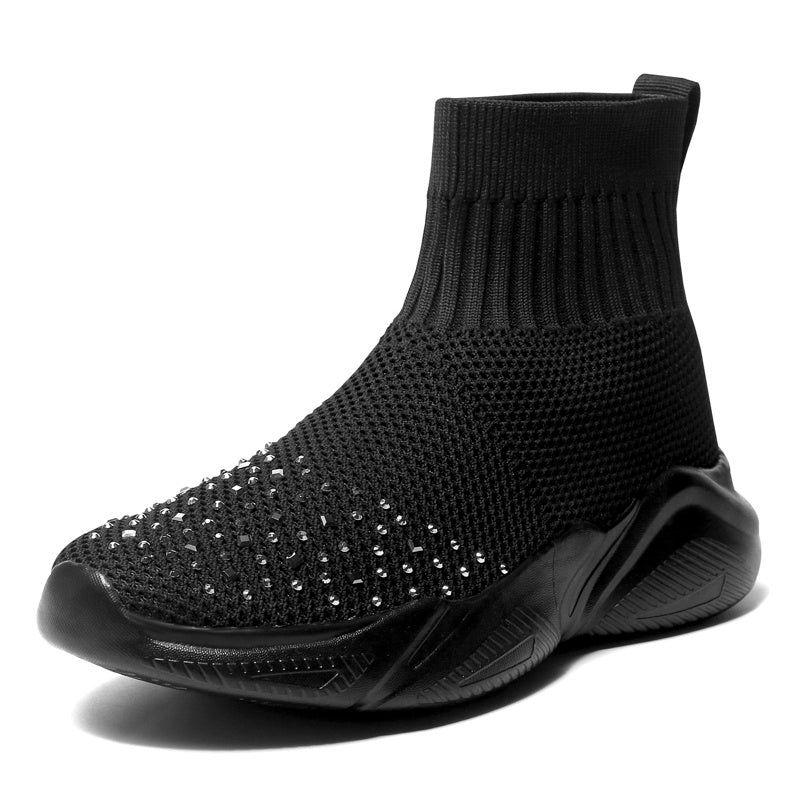 Ladies Flat Lightweight Sneakers Old Beijing Cloth Shoes - Belvar