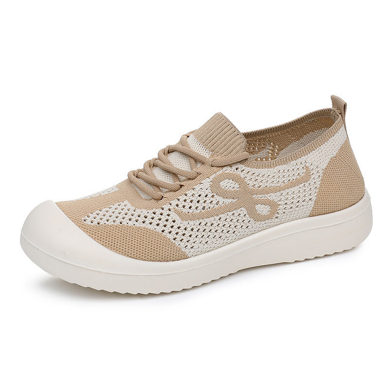 Female Retro Platform Sports Shoes Soft Bottom Comfortable - Belvar