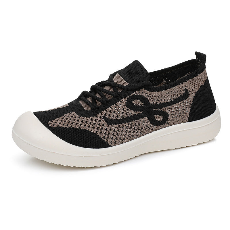 Female Retro Platform Sports Shoes Soft Bottom Comfortable - Belvar