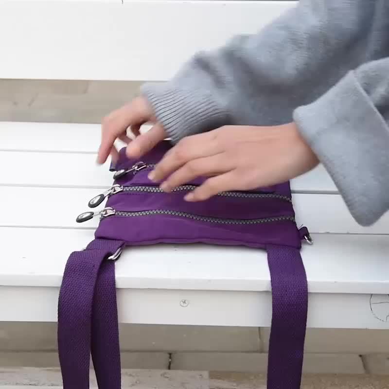 [Casual Crossbody Bag] Lightweight Crossbody Small Bag | Women's Casual Travel Close-Fitting Coin Purse Nylon Cloth