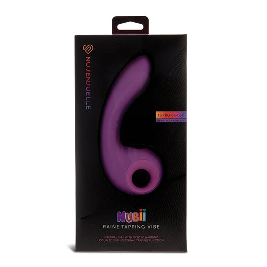 UD_Nu Sensuelle Raine Nubii Tapping Vibe w/Turbo Boost & Warming - Purple