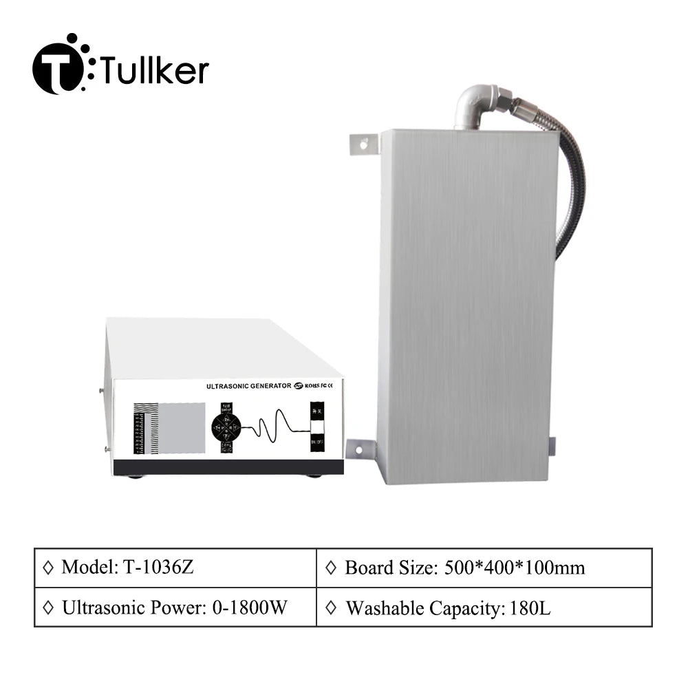 1800W Input Ultrasonic Cleaner Apparatus Rust Carbon Rinse PCB Tool Degreasing Ultrasound Cleaner Transducer DPF Glassware