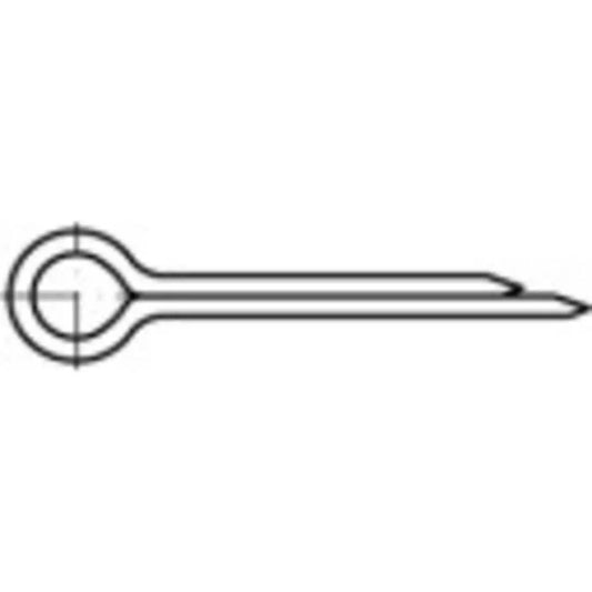TOOLCRAFT Splinte 16mm Edelstahl A2 500St. (940910540940)