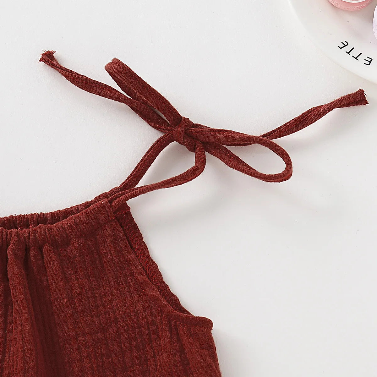 Summer Infant Baby Girl Dress Toddler Dress Muslin Cotton Sleeveless Ruffles Slip Dresses
