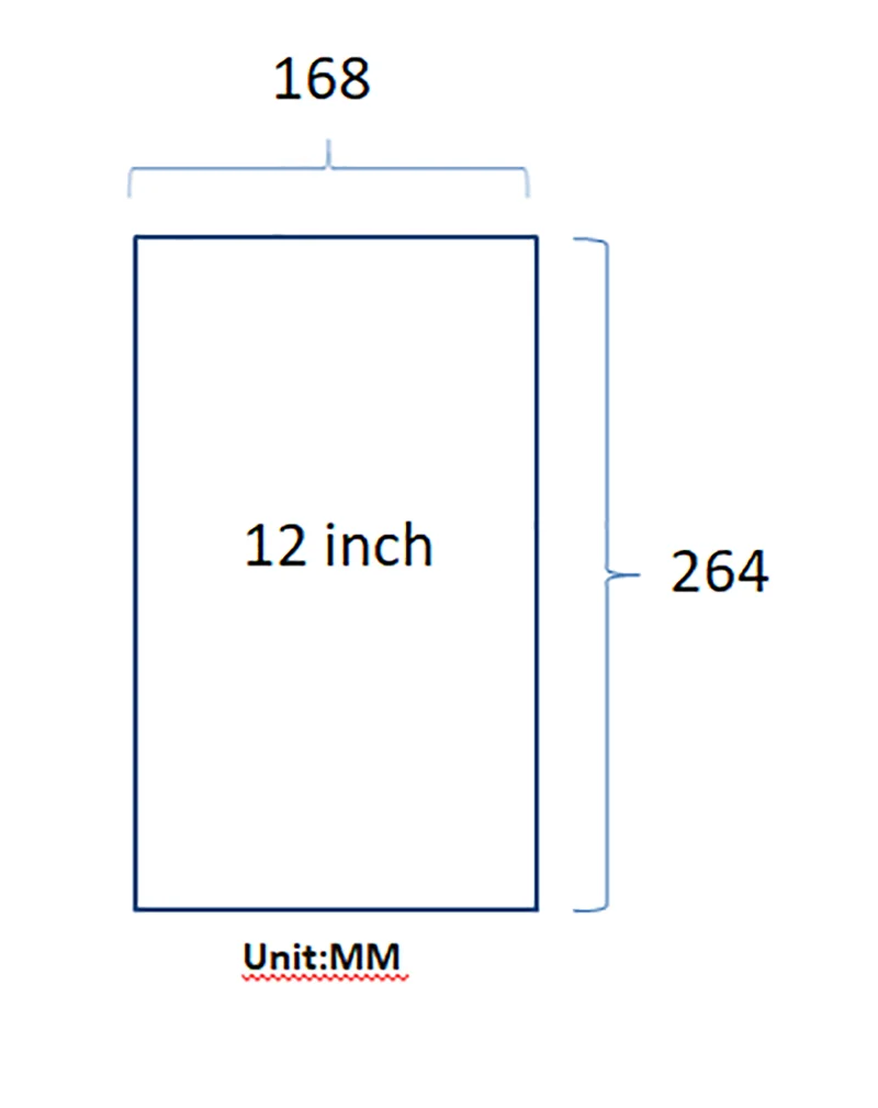 2pcs Universal 5/6/7/8/9/10/11/12inch Screen Protectors C Protective Pet Film FOR mobile Smart phone Tablet/Car GPS LCD/MP3 4