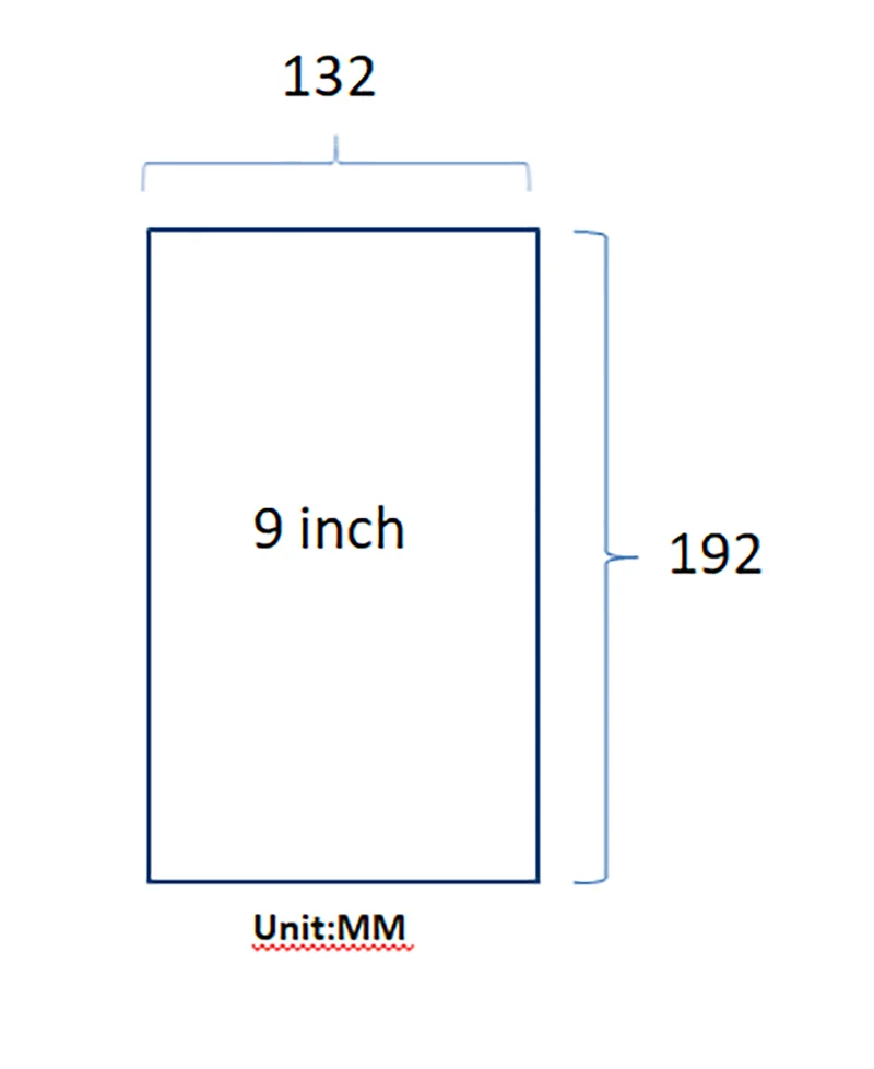 2pcs Universal 5/6/7/8/9/10/11/12inch Screen Protectors C Protective Pet Film FOR mobile Smart phone Tablet/Car GPS LCD/MP3 4
