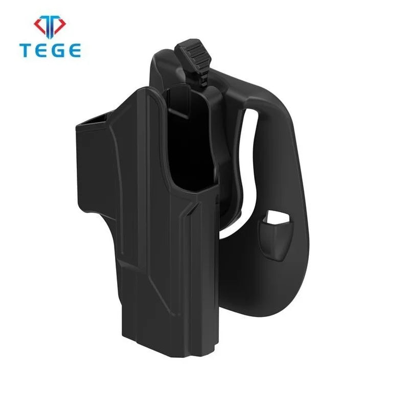 Tactical Thumb Release Gun Holster, Equipment Pistol Holster, Glock 19, 23, 32