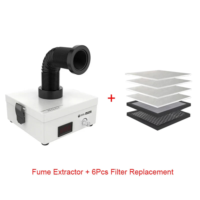 2UUL Desktop Soldering Smoke Absorbing Instrument 110v 220v Fume Extractor for Laser Marking Smoke Absorbing Purifier