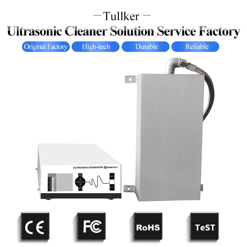 1800W Input Ultrasonic Cleaner Apparatus Rust Carbon Rinse PCB Tool Degreasing Ultrasound Cleaner Transducer DPF Glassware