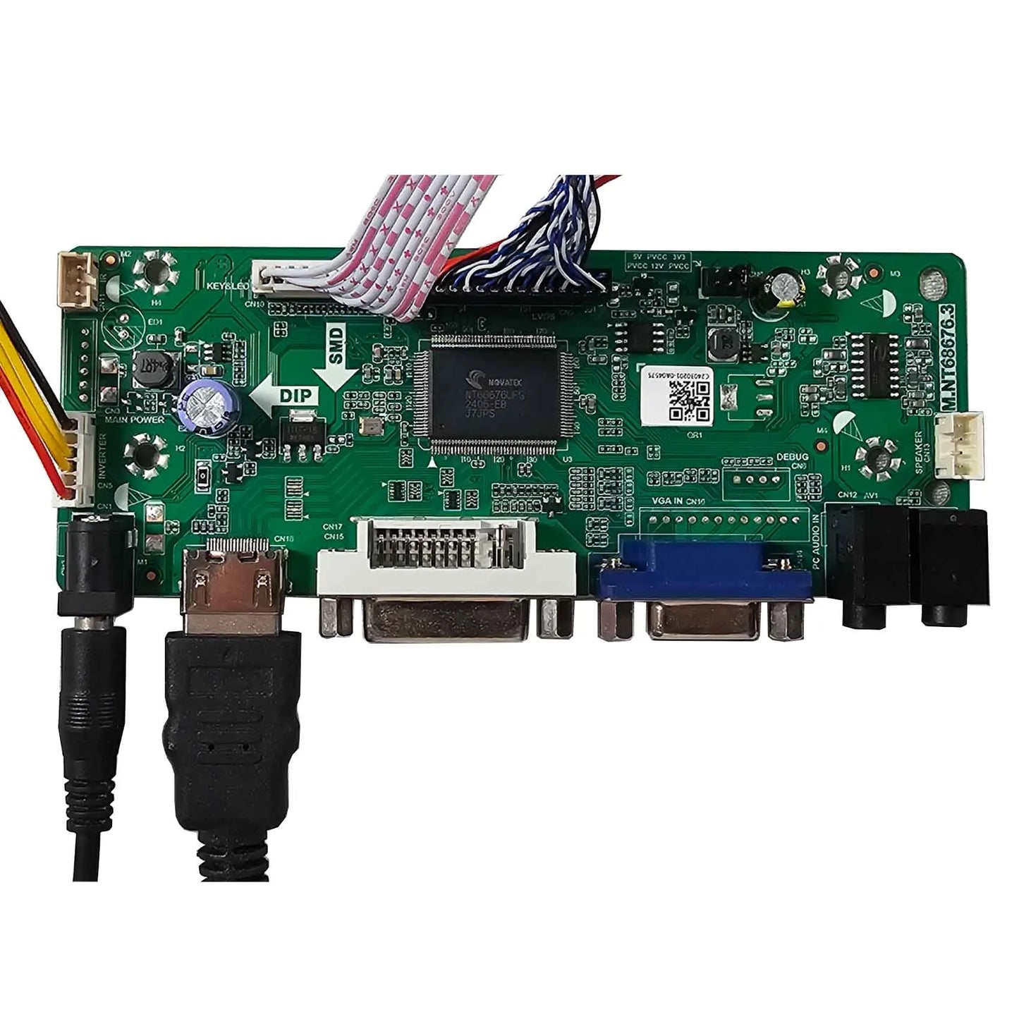 Universal Ips Display Advertising Screen Stretch Bar Lcd Display 12.3Inch 1920X720 Car Lcd Screen With Vga Dvi Lcd Board