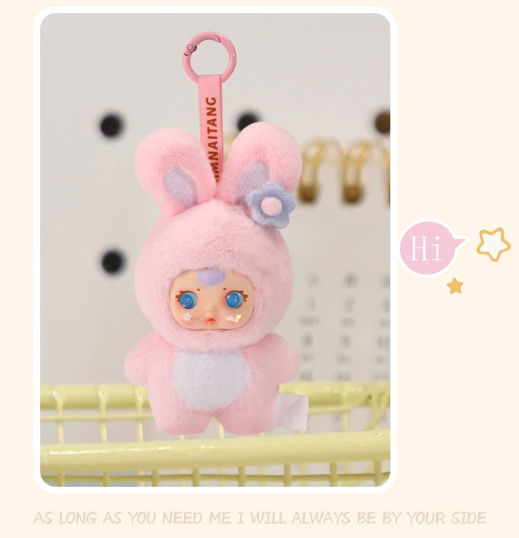 2025 New Cute Milk Candy Keychain Mysterious Blind Box Car Key Decoration Backpack Pendant Doll A Birthday Present