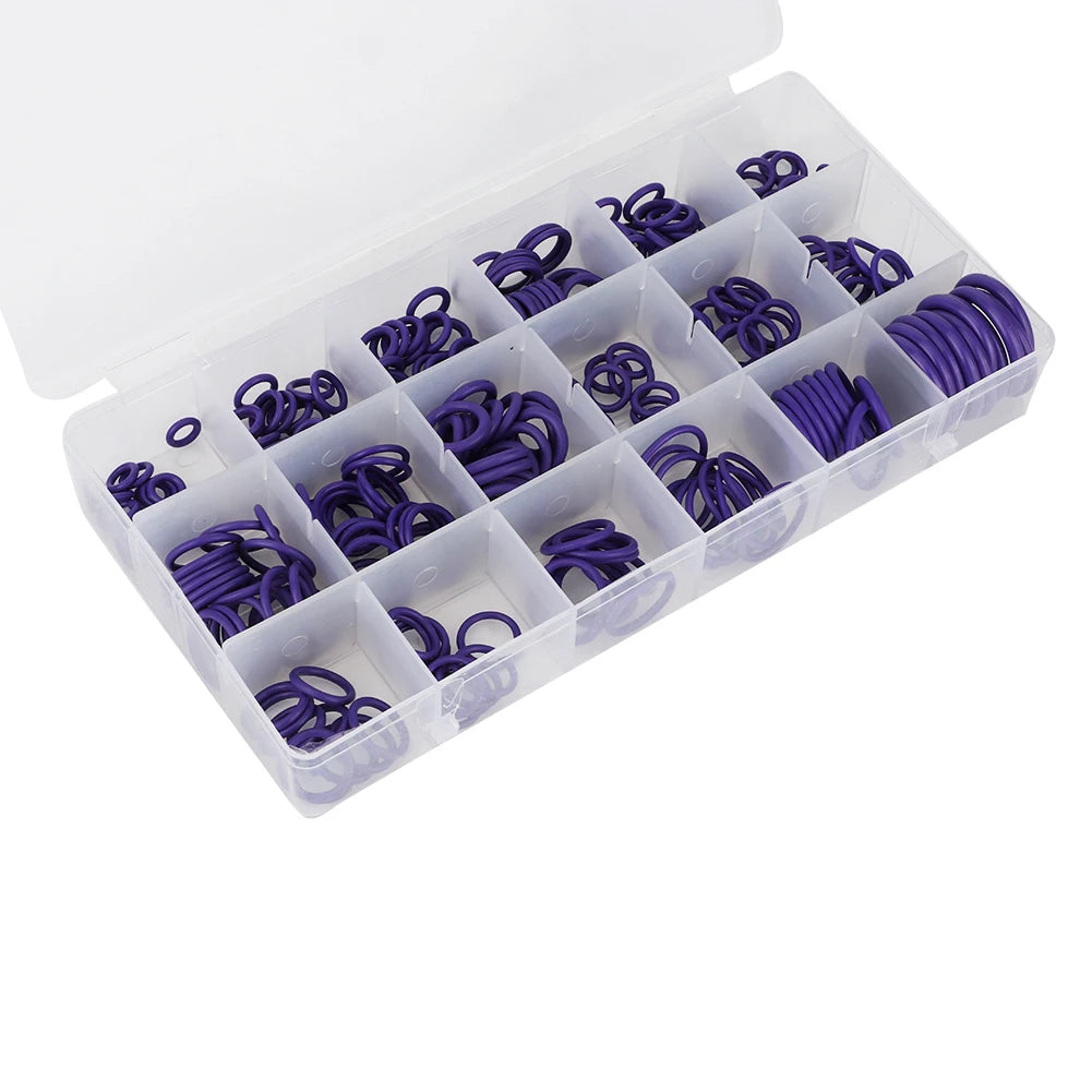 270Pcs a C System O Ring Seals Set Car Air Conditioner Automotive Vehicle Kit Accessory