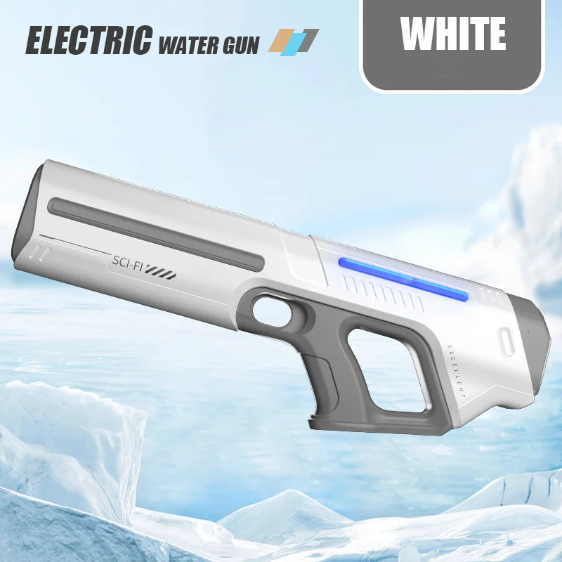 The Bestselling Children's Toy Electric Water Gun Can Spray Water Continuously Automatically Suck Up Water And Has a Long Range