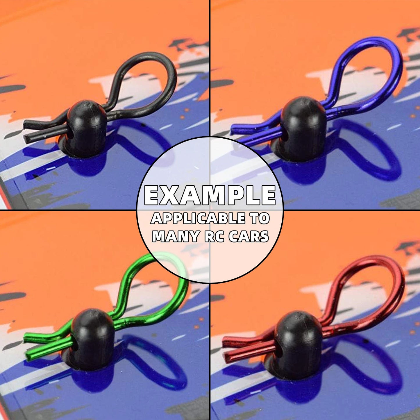 RC Car Body Shell Clips Pin Buckle 1/10 1/12 1/16 for Traxxas Hsp Redcat Rc4wd Tamiya Axial scx10 D90 Hpi RC Car Parts Accs